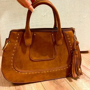 Brown tote